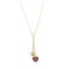 Les Trésors De Lily [L5619] - Collier 'Love' marron doré
