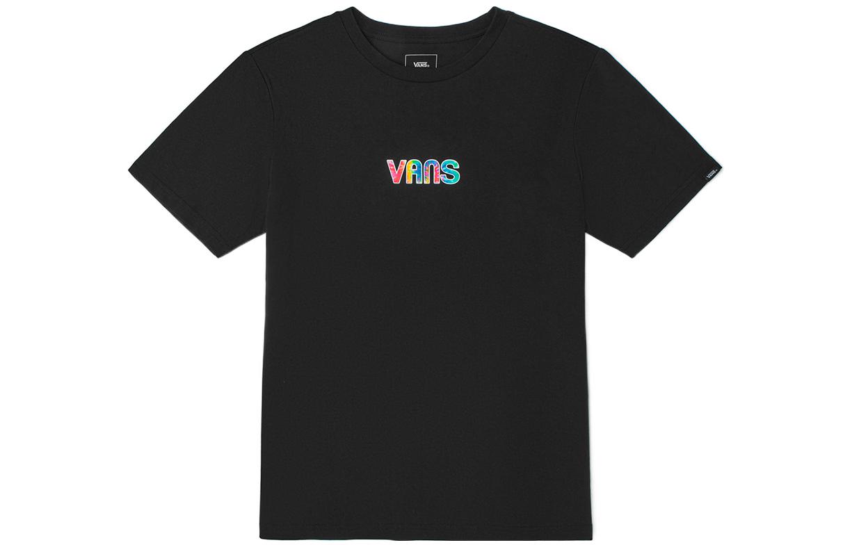 Vans Teess T Shirt Unisex Black VN0A5HAOBLK L