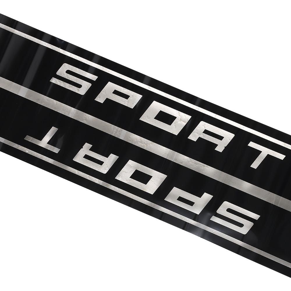 2Pcs PVC Car Side Skirt Decal Stickers 74.80x4.72in Car Body Sticker Decorations  for Car,Truck,SUV
