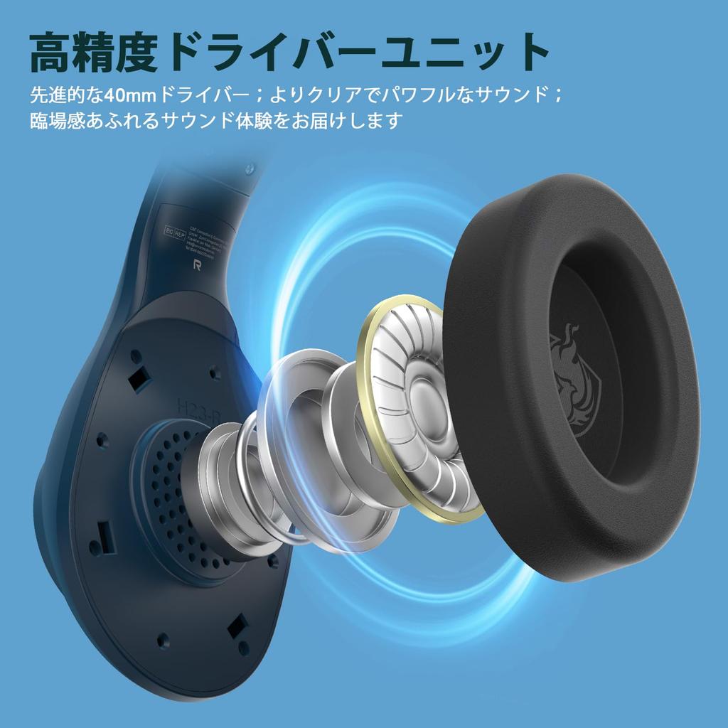 YOTMS Wired Gaming Headset with 40mm Compatible with and Xbox with Noise Deep Unisex Gift Drivers, PS5, Smartphones, PC, Switch, One, Mic, One-Click