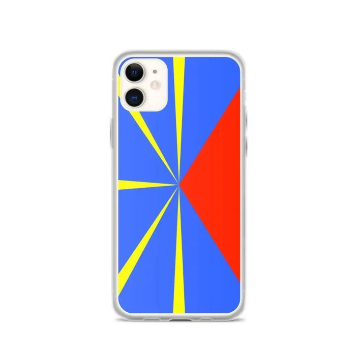 Coque Télephone Drapeau Réunion - iPhone 11