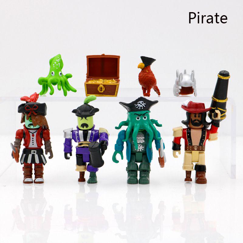 

Игра Новый Аксессуар для Персонажа Roblox Мини Экшн-Фигурки Куклы Детский Рождественский Подарок Игрушка Pirate