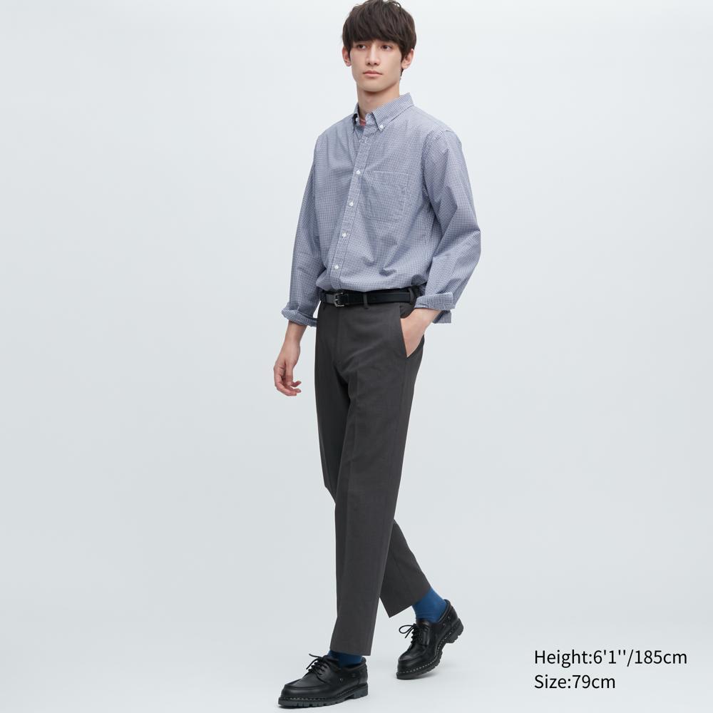 

Брюки UNIQLO Exclamation 2WAY Stretch Wool Like Длина штанин 76см