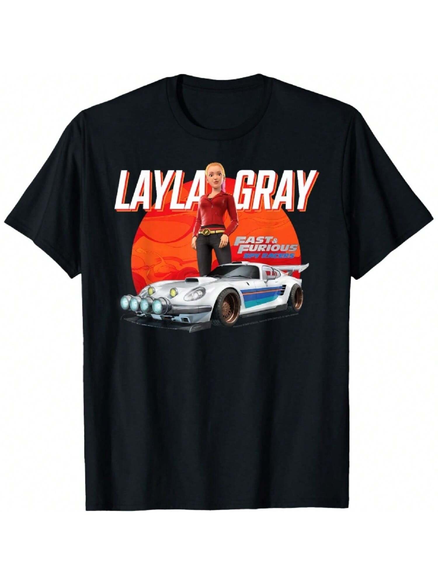 Spy Racers Layla Gray T-Shirt S разноцветный