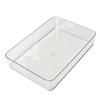 Acrylic Transparent Desk Drawer Organizer for Stationery and Cosmetics