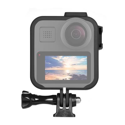 Boîtier de protection en plastique pour caméra d'action, cage Vlog avec deux supports de griffe froide, compatible avec la caméra de sport GoPro Max