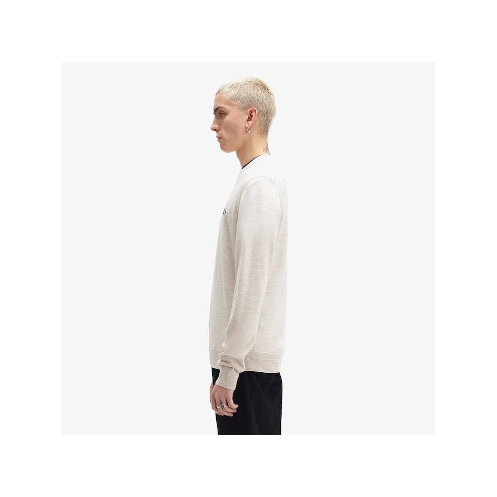 Fred Perry [genuine] Fred Perry [baseline] Classic Crewneck Merino Wool Blend Knit  X23  Afpm2439601 X23 qzgAfpm2439601 X23
