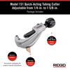 Ridgid Quick Action Tube Cutter 151 31632