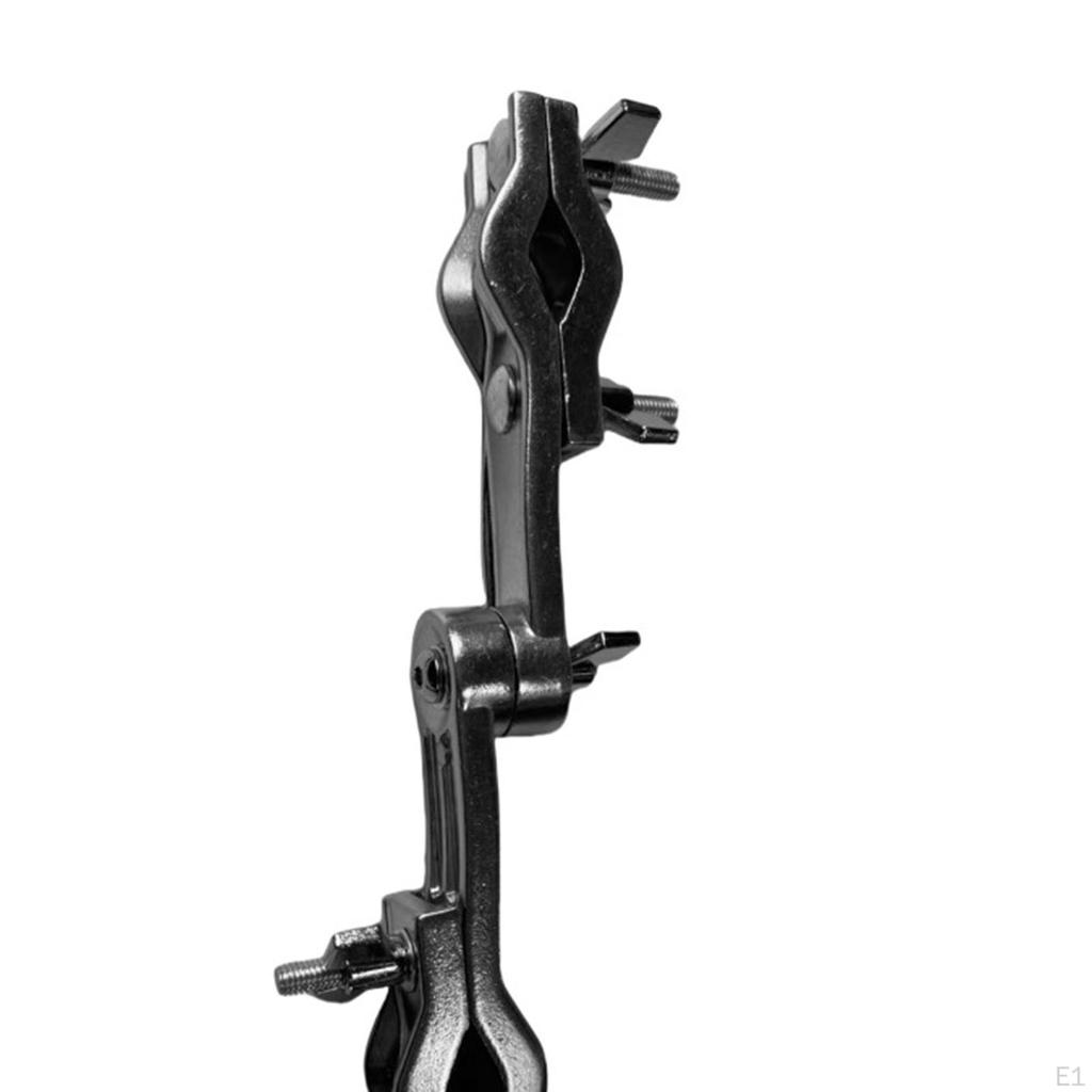 Percussion-Zubehör, Kuhglocken-Montagehalterung, Metall, Klemme, Trommel-Verlängerungsklemme für