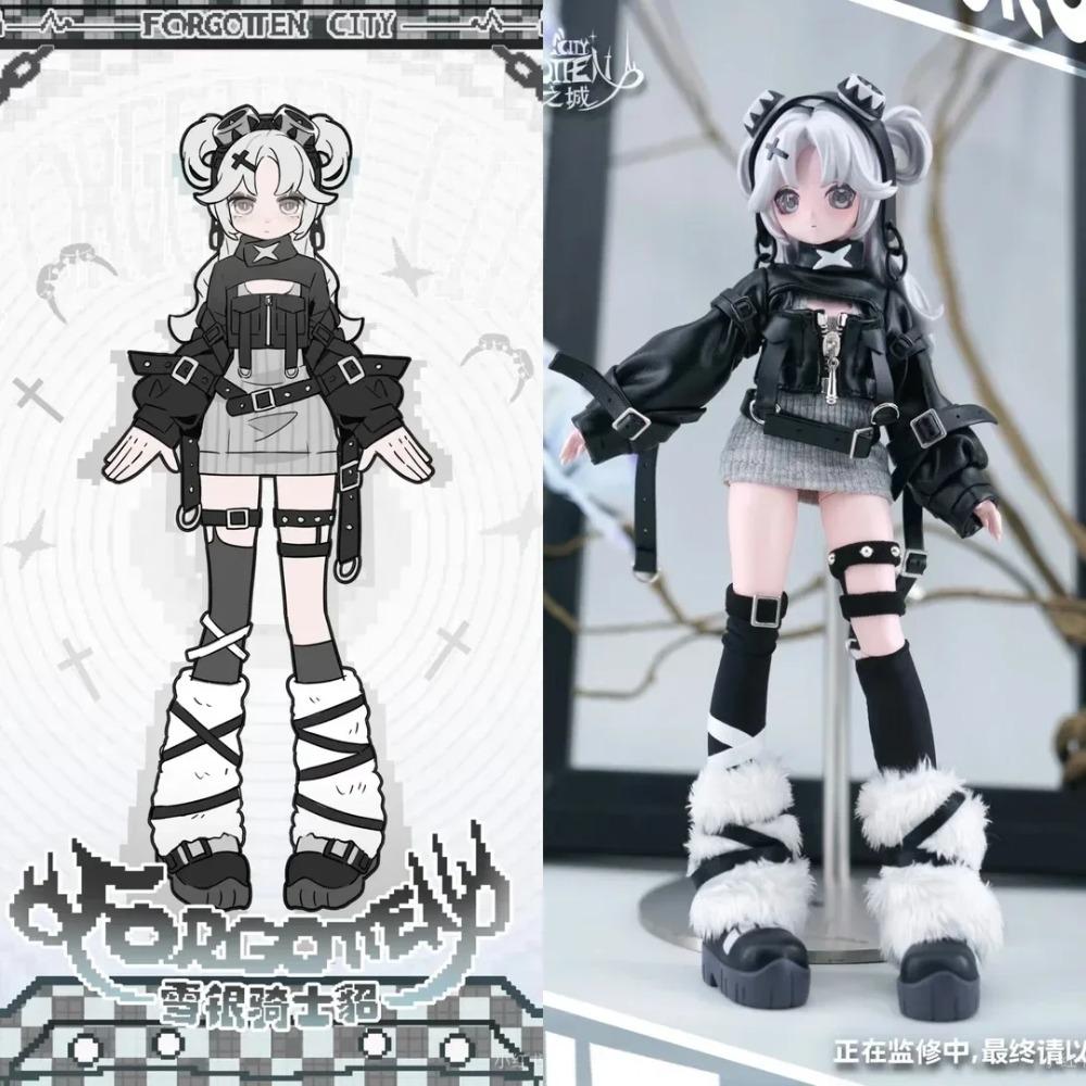 Serie Forgotten City Scala 1/8 BJD Blind Box Caixa Caja Bambole Mystery Box Regalo Ornamento da Scrivania Modello Cartone Animato