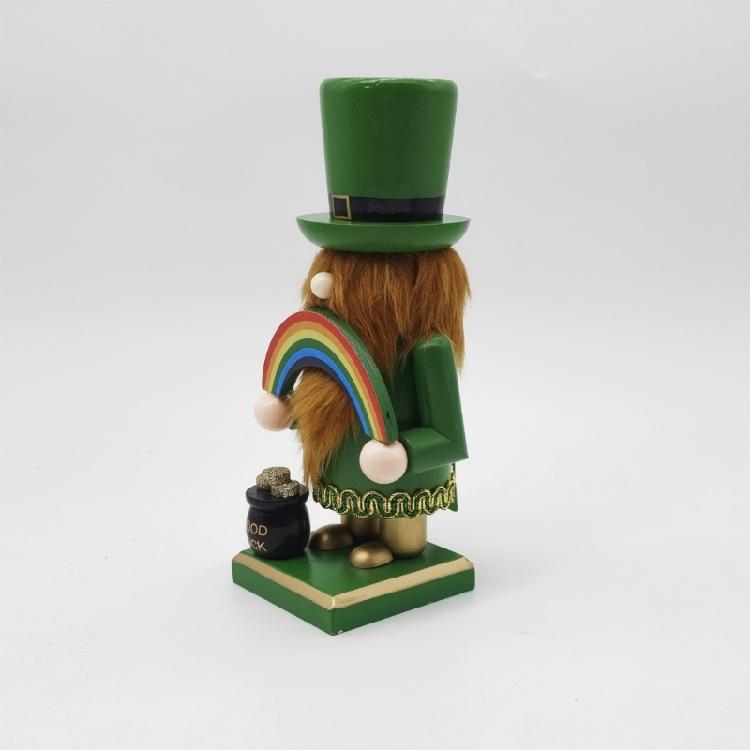 Lucky Green Dwarf Patricks Day Gnomes Ornament For Desktop Office Home Decoration Ornament