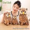 INS Style Wild Animal Plush Toy: Lynx, Lion, Lemur, Owl Doll - Creative Gift