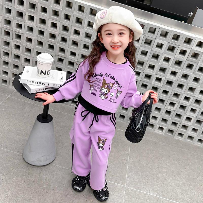 Girls Autumn Fashion 3 Piece Set Stylish Hoodie Outfit for Toddlers and Kids