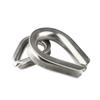 5 Pieces European Steel Wire Rope Sleeve Chicken Core Ring Thimbles
