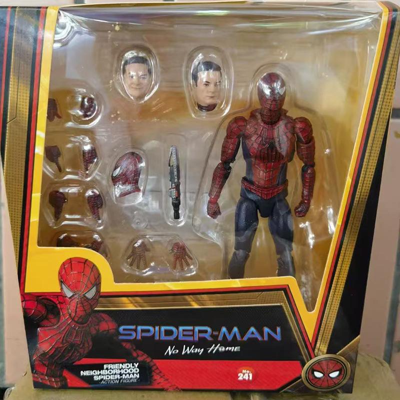 

№241 MAFEX Человек-паук Тоби Магуайра Фигурка - Высококачественная Коллекционная Игрушка-Модель на Тему Дружелюбный Сосед
