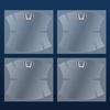 4/8Pcs Car Transparent Door Handle Bowl Scratch Protective Stickers Accessories For Honda Civic Accord CRV HR-V Can City Spirior ahx256