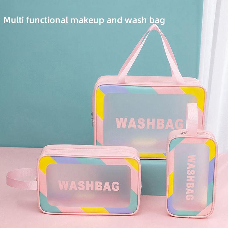 

Портативная водонепроницаемая косметичка корейской версии, портативная для путешествий, косметика большой емкости, туалетные принадлежности, сумка для хранения ванны