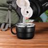 316 Stainless Steel Thermos Flask - Large Capacity, Portable Water Bottle for Travel, Outdoor & Car Use, Heat & Cold Preservation.