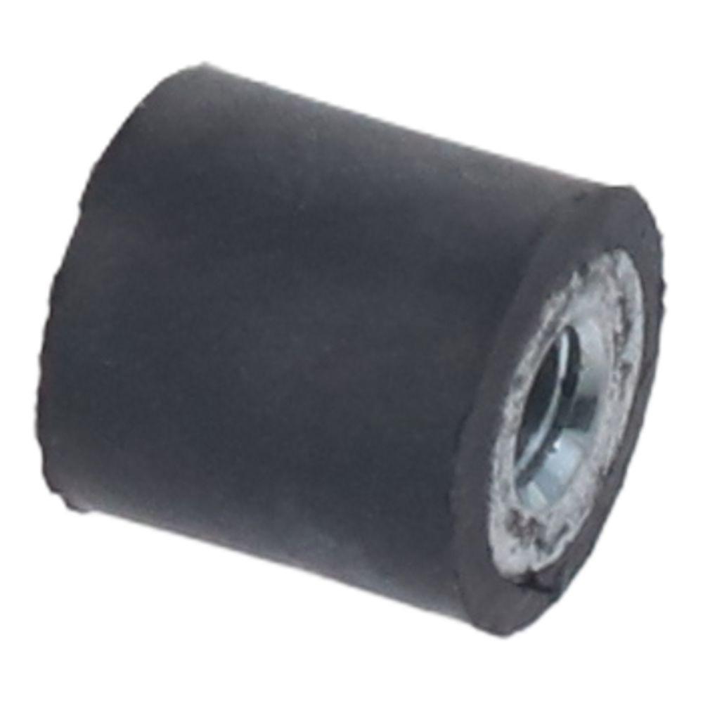 4Pcs Useful Round Rubber Mounts Black Female Vibration Isolator Shock Absorber Garage Motor, Car Boat