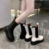 Chunky Boots Woman Shoes Winter Luxury Brand Designer Chelsea Heel Female Platform Boots Lasdies Fashionrt64