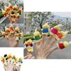 Duck Plush Finger Puppet Set With Pp Cotton Filling For Toddler Early Education Special Characters Included