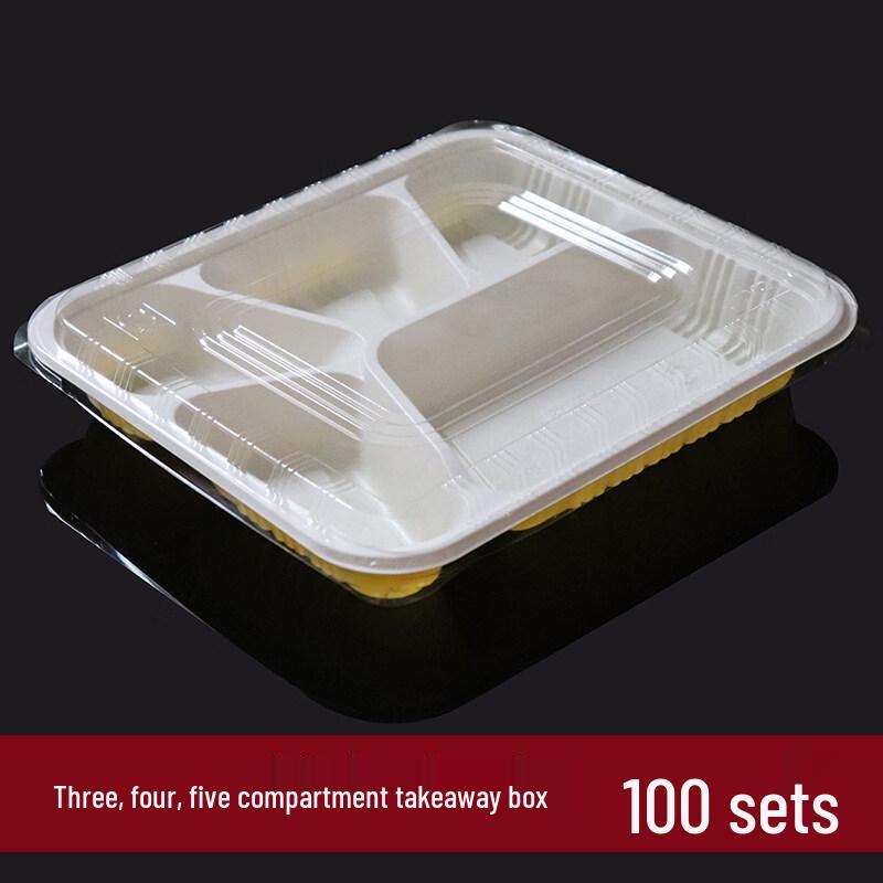 Dundian Disposable Compartment Takeout Containers