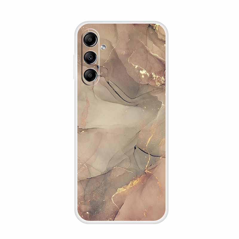For Samsung Galaxy A14 A34 A54 5G Marble Soft Case Silicone TPU Phone Back Cover Coque for Samsung A 54 34 14 4G Cartoon Fundas