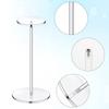 Wig Display Rack Hat Stands for Display Hat Pedestal Stand Round Barbell Pedestal Display Riser for Hat Watch Showcase
