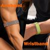 Nuovo cinturino bicipite in trama di nylon per Google Fitbit Air Strap, cinturino di ricambio per fitness tracker da polso/braccio per Google Fitbit Air Band