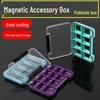 Magnetic Portable Lure Storage Box for Hooks and Fishing Gear