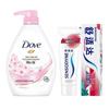 Sensodyne Toothpaste & Dove Shower Gel Combo
