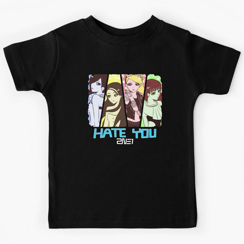 2NE1 Hate You Anime Kids T-Shirt 150
