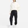 Nike Sportovní oblečení Phoenix Fleece Logo Vyšívané Pohodlné Zúžené Fleecové Joggers Dámské Joggers Černé FZ5996-010