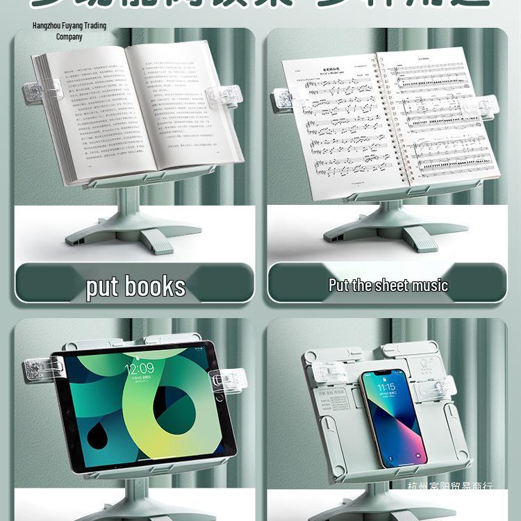 Verstellbares Multifunktions-Bücherregal und Buchständer für Grundschüler