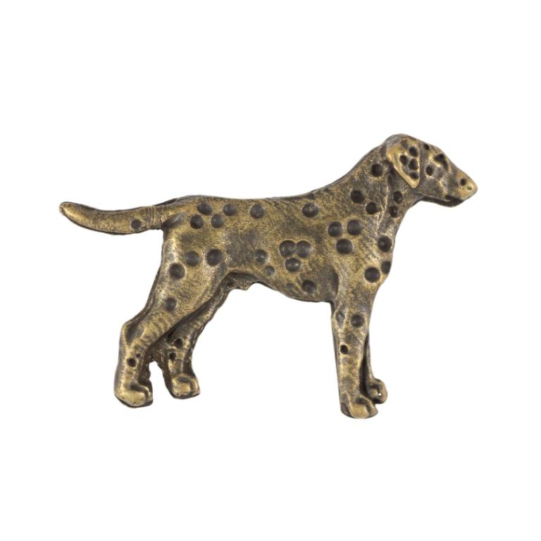 Dalmatian, Carriage Dog, Spotted Coach Dog I - Dog Necklace, Silver-plated Pendant for the Dog Lover, Subtle Jewellery by Art-Dog