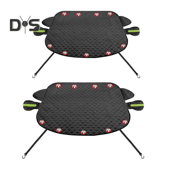 Κάλυμμα χιονιού παρμπρίζ αυτοκινήτου με μαγνήτες Προστασία από παγετό και αντιπαγωτική προστασία από τον ήλιο Ανακλαστικό Universal Auto SUV Χειμερινό μπροστινό παρμπρίζ Προστατευτικό κάλυμμα πάγου