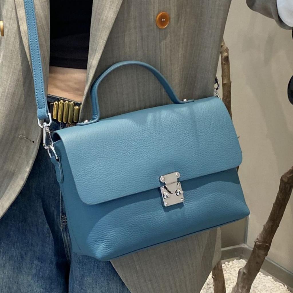Soft Cowhide Hand-held Women's Bag, Multi Compartment Large Capacity Commuting Shoulder Bag, Women's Diagal Messenger Bag
