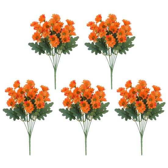 Künstliche Chrysanthemen Realistische Künstliche Herbstblumen UV-beständig Künstlicher Blumenstrauß Künstliche Chrysanthemen