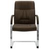 VidaXL Chaise de Bureau Cantilever Fauteuil de Bureau avec Accoudoirs Chaise pour Office Siège de Bureau Maison Intérieur 289338
