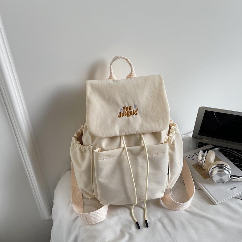 Korean Niche Backpack 2025 Autumn New Niche Design Travel Schoolbag Outdoor Large-capacity Casual Backpack