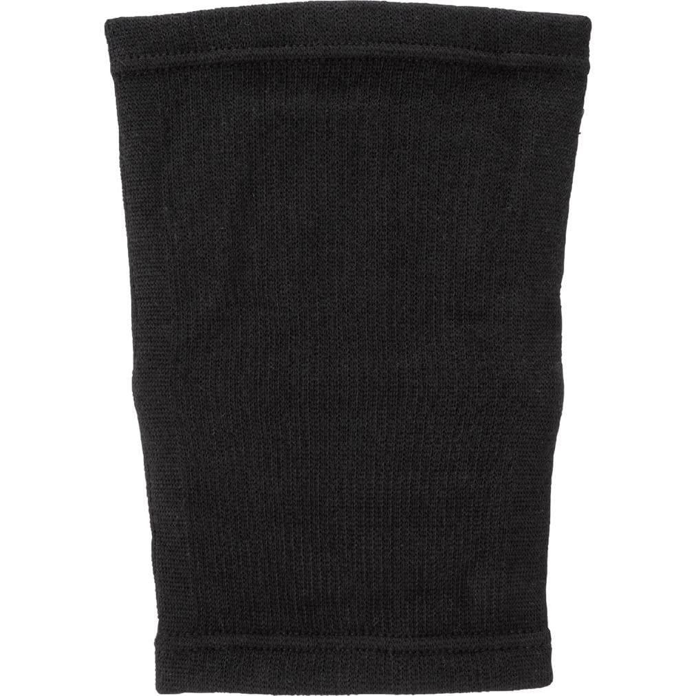 Mizuno Antibacterial and Volleyball Knee Support with Size L Odor-Resistant Pads, Unisex, Black/White, (V2MYC003)