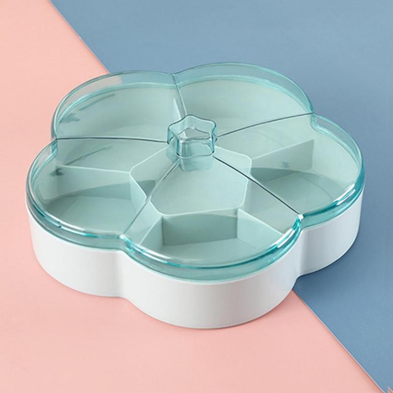 Candy 1/2 Tier Nut Bowl Storage Container Party Snack Box Floral Snack Box