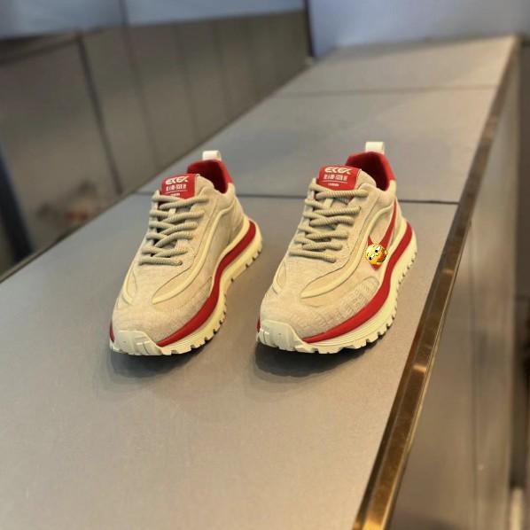 High-end light luxury spring and autumn leather single cotton breathable and comfortable sports and leisure ec 38