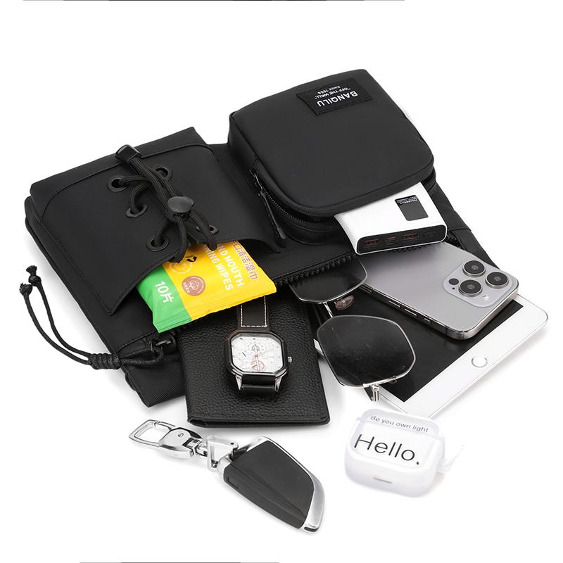 Ανδρική Υπαίθρια Τσάντα Ταχυδρόμου για Μετακινήσεις Μεγάλης Χωρητικότητας Τσάντα Ώμου