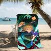 Beach Towel with Cartoon Z-Zeldas Pattern - soft,absorbent,machine washable Lightweight&Modern,swimming,Travel Essentials