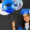 Graduation Decoration , Blue And Black Graduation Party  Decoration Kit, 20pcs