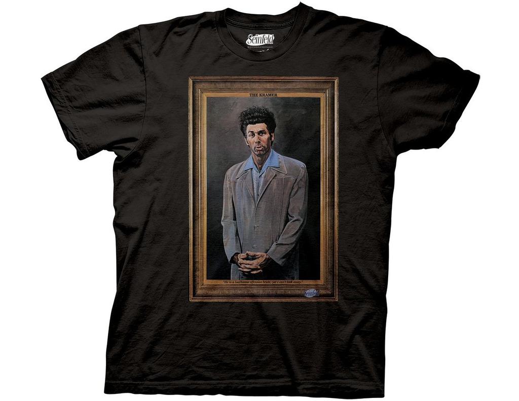 Seinfeld T-Shirt The Kramer Officially Licensed Sitcom Comedy Cartoon 90s USA