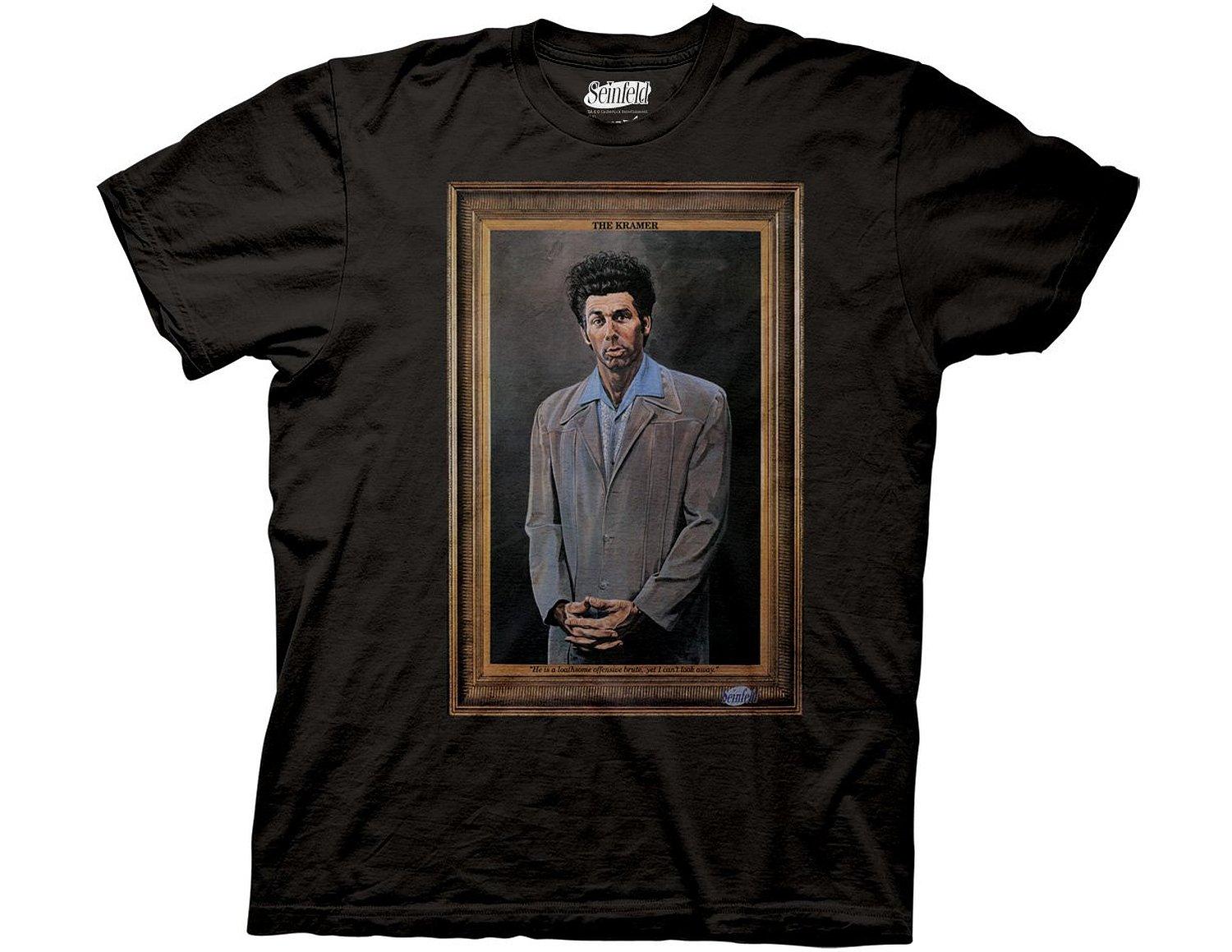 Seinfeld T-Shirt The Kramer Officially Licensed Sitcom Comedy Cartoon 90s USA 3XL