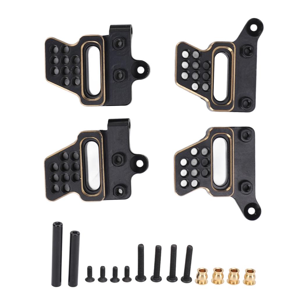 RC Front Rear Shock Towers High Strength Prevent Bending Copper Shock Towers Upgrades Parts for Main