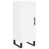 Vidaxl Tall Cabinet, White, 34.5X34X180 Cm, Wood-Based Material